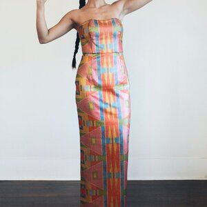 (New w/ Tags) B. Yellowtail Apsáalookbia Sequin Column Dress